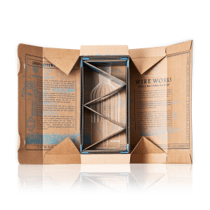 wire works whisky box 