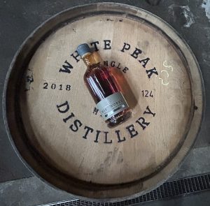 Wire Works Single Cask Whisky on top of STR cask