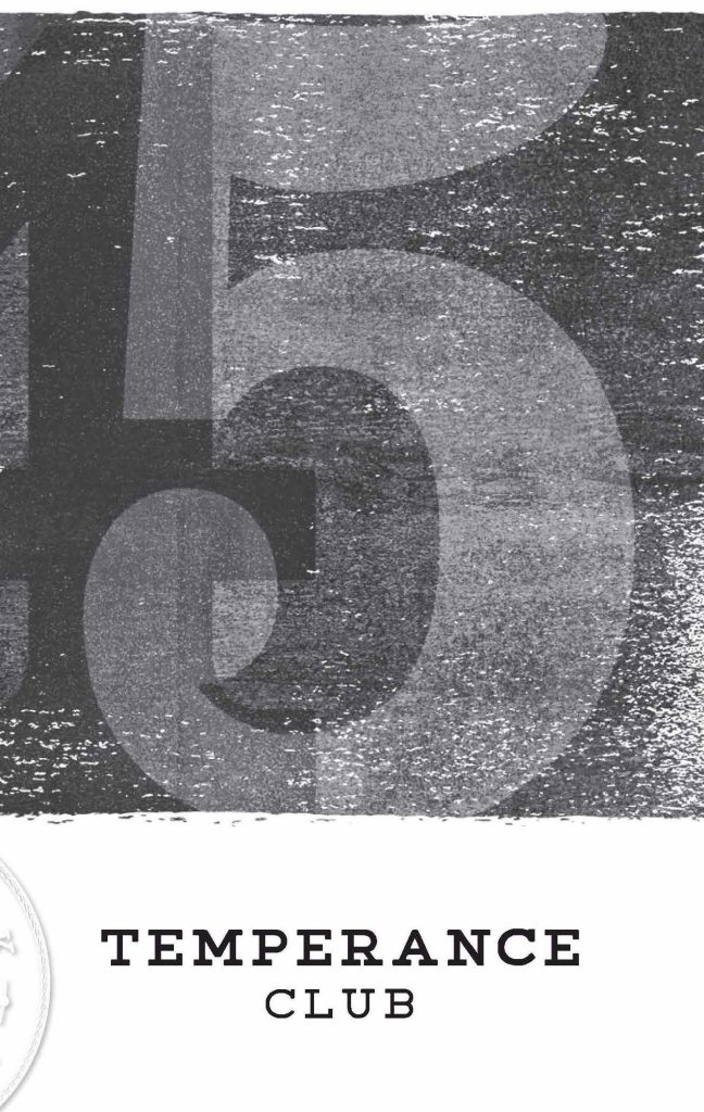 Temperance Club Bottle 5 10cl White Peak Distillery